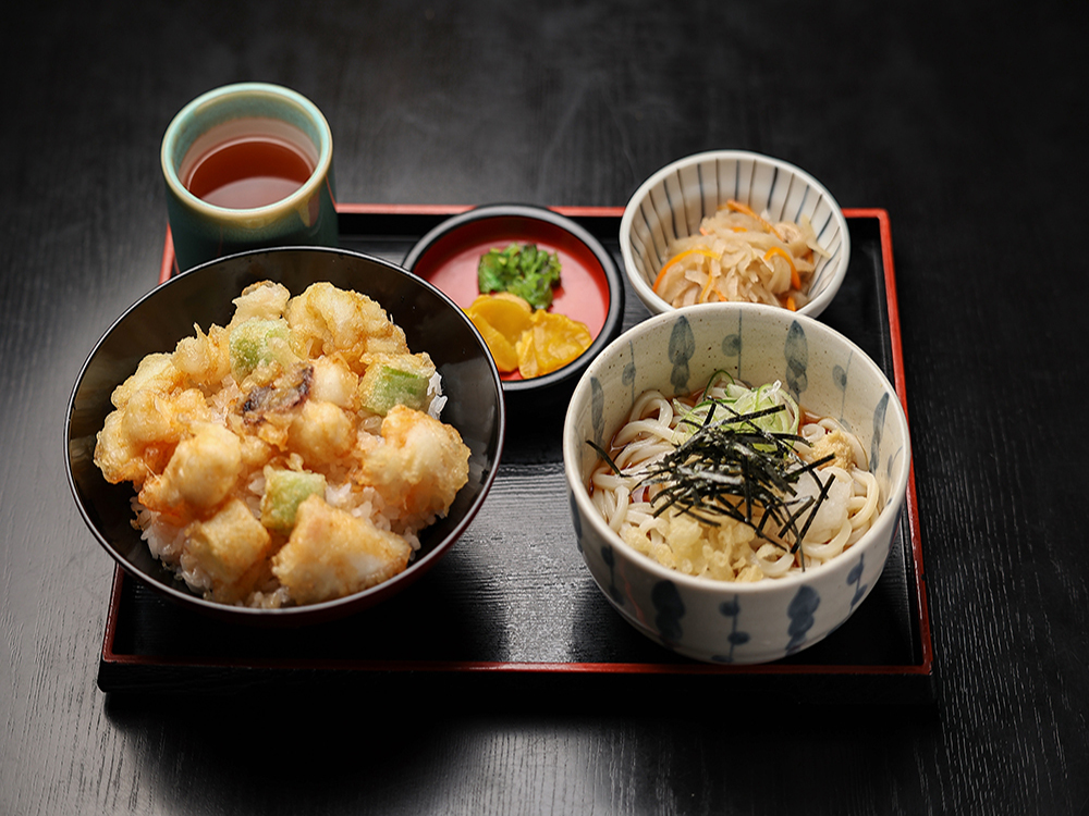 げそ天丼定食